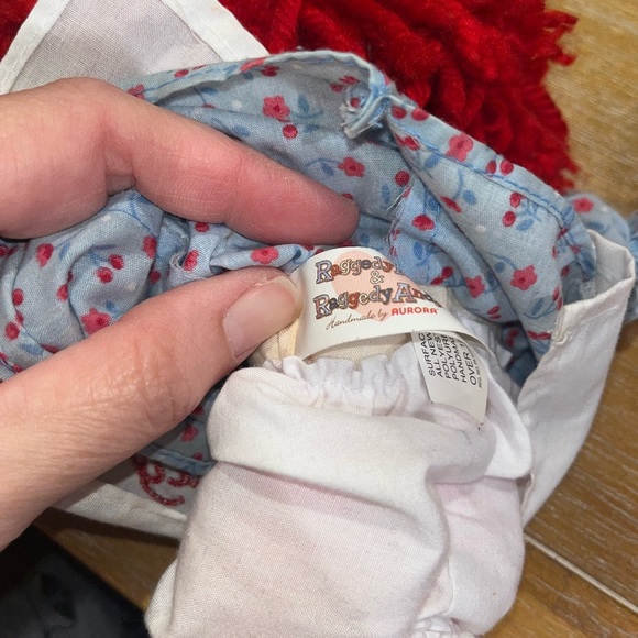 Raggedy Ann 16” plush doll 2014 Aurora - Picture 4 of 4